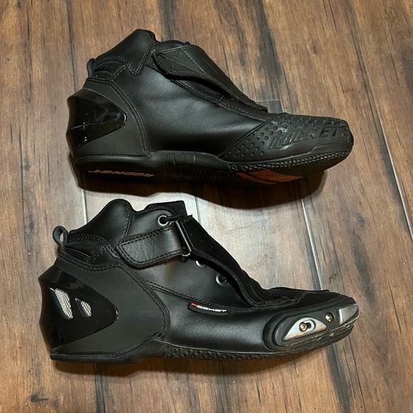 Joe Rocket Velocity V2X Black mid height Riding Boots size 9 - Picture 4 of 6